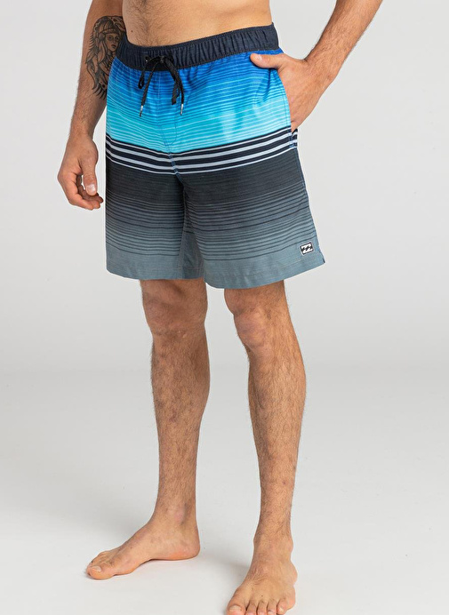 Billabong EBYJV00130_ALL DAY HTR STRIPES LB Mavi Erkek  Şort Mayo