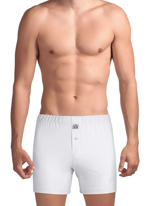 The Don Beyaz Erkek Boxer TDNBXR030