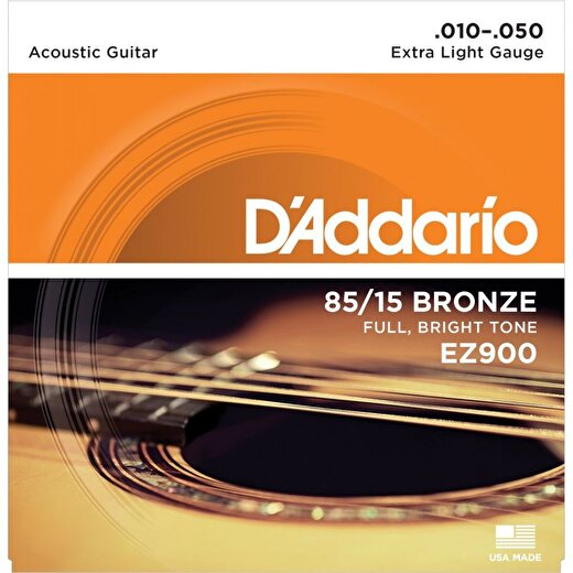 DADDARIO EZ900 Akustik Gitar Tel Seti 1