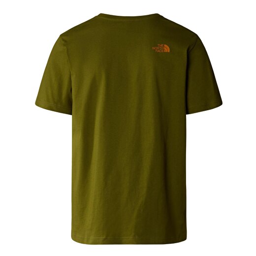 The North Face M S/S RUST 2 TEE Erkek T-Shirt NF0A87NWPIB1 2