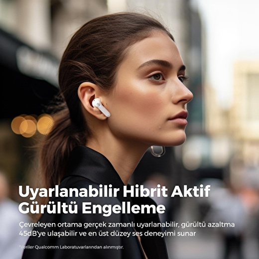 Soundpeats Air4 Kablosuz Kulaklık Uyarlanabilir Aktif Gürültü Engelleme, Bluetooth 5.3 Kulaklık 4