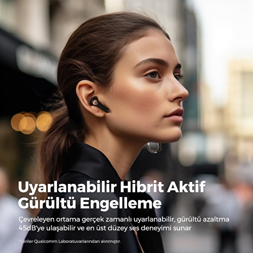 Soundpeats Air4 Kablosuz Kulaklık Uyarlanabilir Aktif Gürültü Engelleme, Bluetooth 5.3 Kulaklık 4