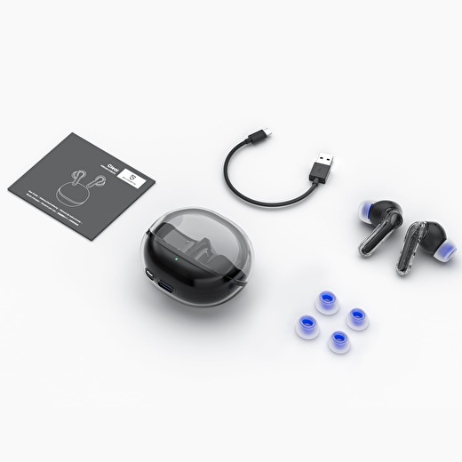SoundPEATS Clear  Bluetooth Kablosuz 5.3, 40 Saat Oynatma Süresi, Çift Mikrofon, Bluetooth Kulaklık 3