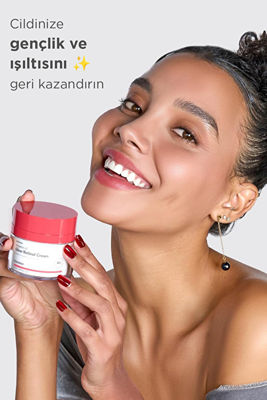 Vitamin A Glow Retinol Cream-Yaşlanma Karşıtı-Ton Eşitleyici-Aydınlatıcı- 50 Ml 4