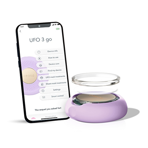 UFO 3 Go Maske Ve Işık Terapi Cihazı,Lavender 2