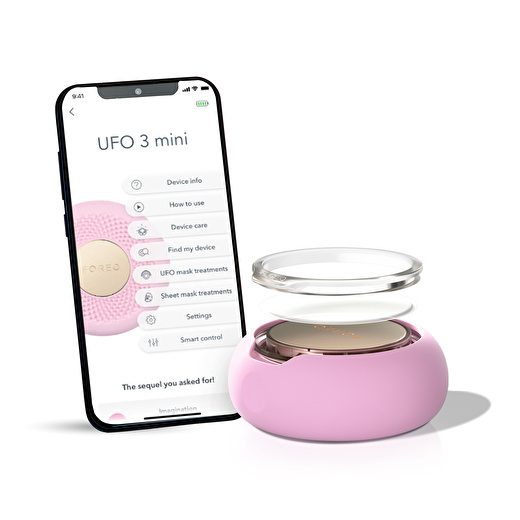 UFO 3 Mini Power Maske ve Işık Terapi Cihazı, Pearl Pink 3