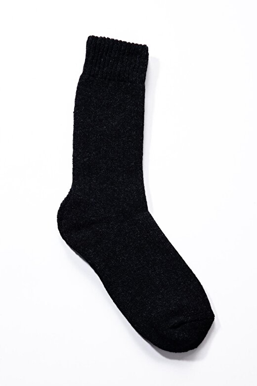 Kışlık Kalın Siyah Erkek Çorap 1