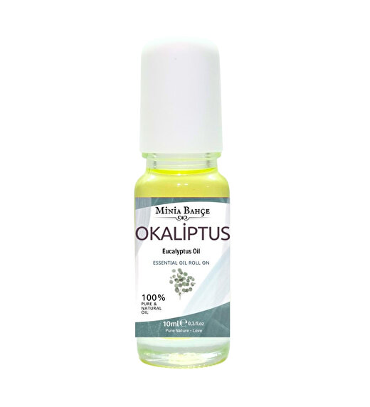 Doğal Roll on, Okaliptus Uçucu Yağı, Jojoba yağı. 10ml 1