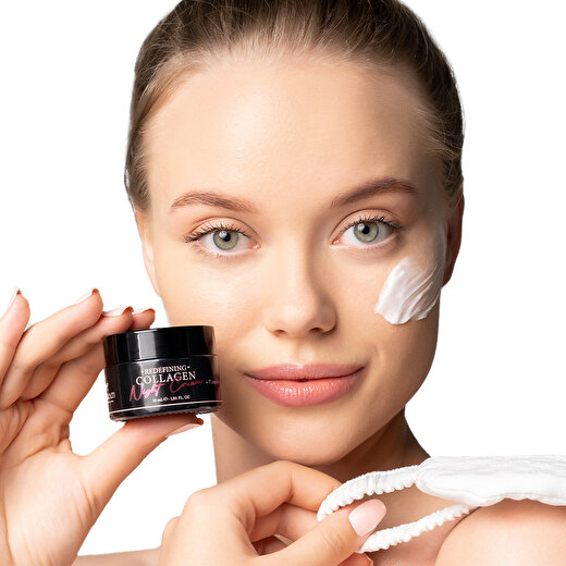 Pureexen Cosmetıcs Laboratory Redefining Collagen Night Kırışıklık Karşıtı Onarıcı Gece Kremi 4