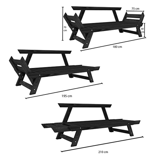 Adalar Masif Tik-Camel Renk 2li Kanepe CPT8125-210 2