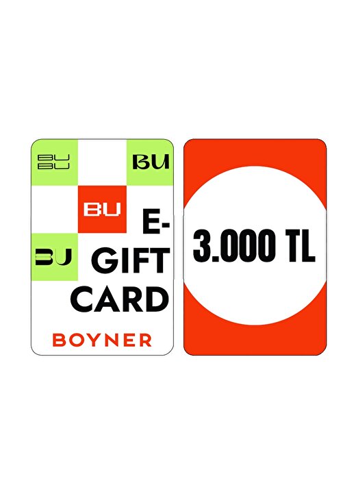 Boyner Digital Hediye Kartı 3000 TL 1