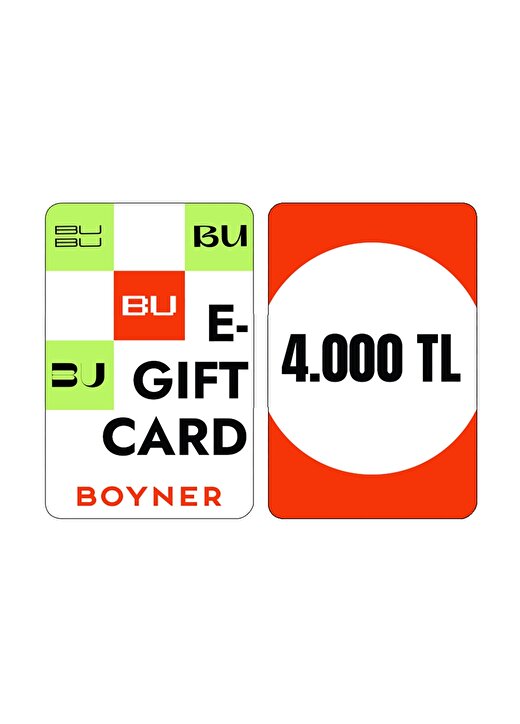 Boyner Digital Hediye Kartı 4000 TL 1