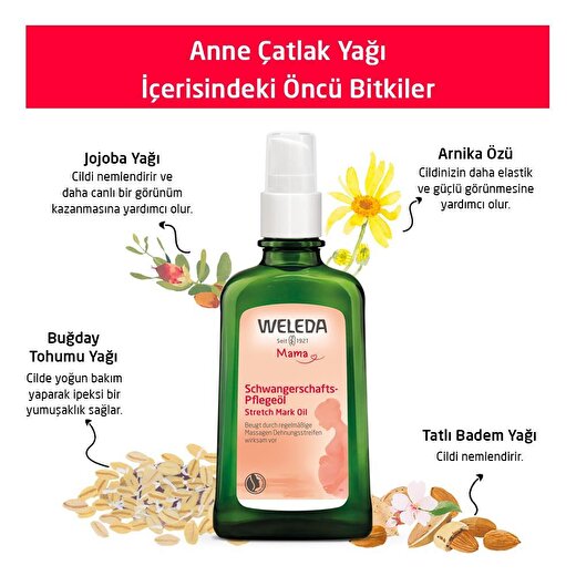 Weleda Anne Çatlak Yağı 100ml 3