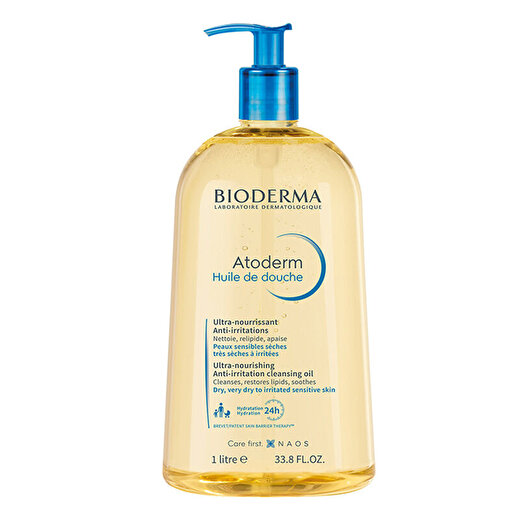 Bioderma Atoderm 24h Huile De Douche 1lt 1