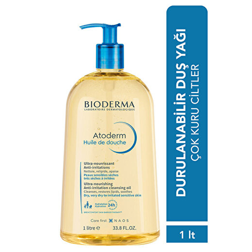 Bioderma Atoderm 24h Huile De Douche 1lt 3