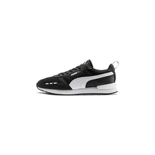 PUMA R78 Puma Black  White Erkek Ayakkabı 37311701 2