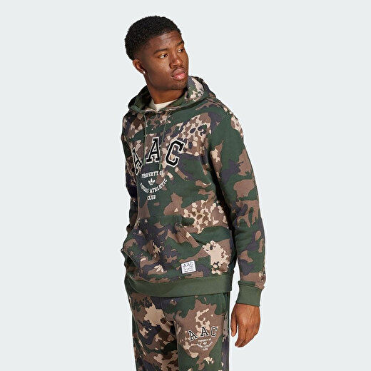 Adidas Erkek Günlük Kapşonlu Sweatshirt Hoodie Aac Camo Ir9476 1