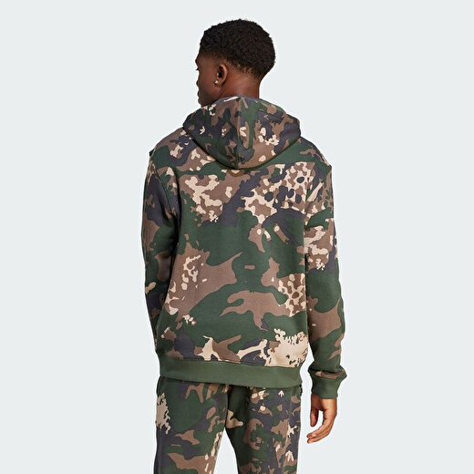 Adidas Erkek Günlük Kapşonlu Sweatshirt Hoodie Aac Camo Ir9476 2