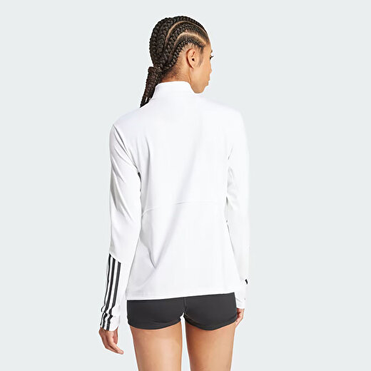 Adidas Kadın Günlük Yarım Fermuar Sweatshirt Hyglm 1/4Zıp In6840 2