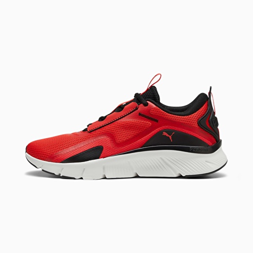 Puma FlexFocus Lite-Red-Black-Feather Gray Erkek Spor Ayakkabı 1