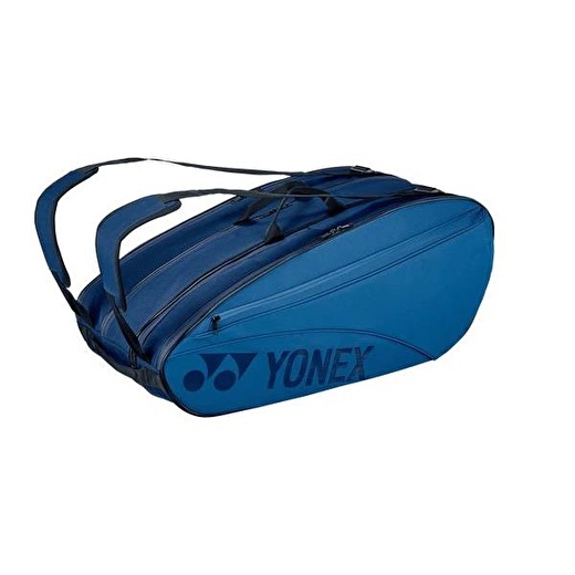 Yonex Pro 42329 Gök Mavi 9 Raketli Ayakkabı Bölmeli Tenis Çantası  1