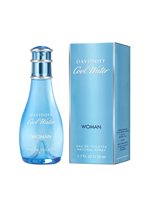 Davidoff Cool Water Edt 50 Ml Kadın Parfüm 2
