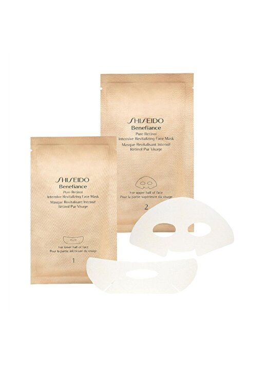 Shiseido Benefiance Pure Retinol Intensive Treatment Face Mask 4 Sheets Bakım Maskesi 1