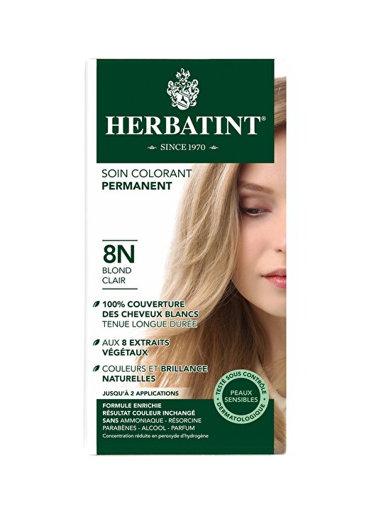 Herbatint 8N Blond Clair Saç Boyası 1