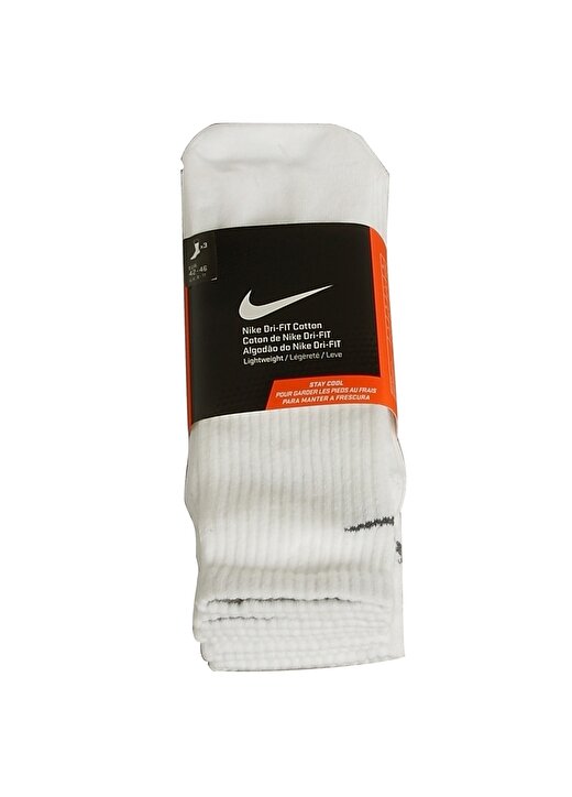 Nike Beyaz Unisex Spor Çorap 1
