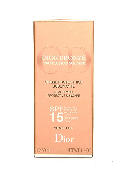 Dior Bronze Face Suncare Spf 15 50 Ml Güneş Ürünü 1