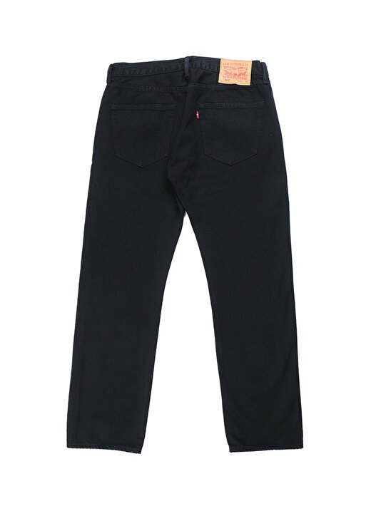 Levis 00501-0165 501 Black Boru Paça Yüksek Original Black Denim Erkek Pantolon 2