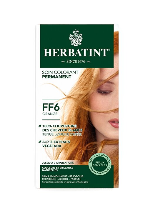 Herbatint FF6 Orange Saç Boyası 1