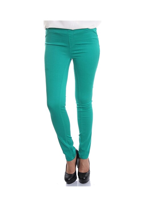 Asymmetry Yeşil Pantolon 2