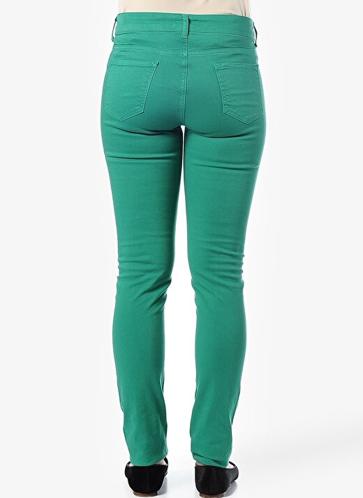 Caramel Yeşil Kadın Pantolon 4