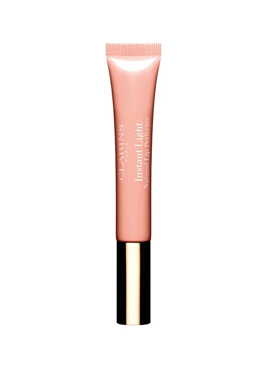 Clarins Instant Light Natural Lip Perfector 04 - Petal Shimmer Ruj 1