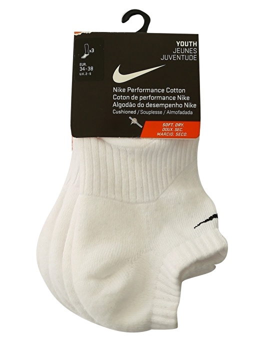 Nike Cotton Cushion No-Show Spor Çorap 1