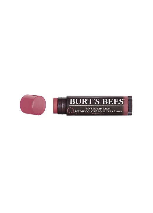Burts Bees %100 Doğal Ve Renkli Dudak Bakımı - Gül Kurusu - Tinted Lip Balm - Hibiscus Dudak Koruyucu 3