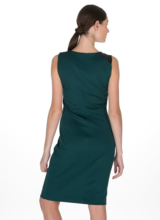 Beymen Studio Yeşil Kadın Elbise 3