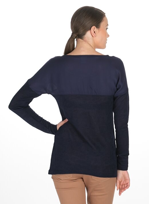 Vero Moda Koyu Lacivert Kadın Bluz V 10098602 MIXAR L 3