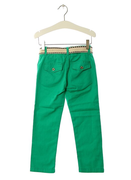 Mammaramma Kemerli Yeşil Erkek Çocuk Pantolon 2