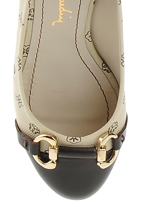 Pierre Cardin Logo Detaylı Topuklu Ayakkabı 4