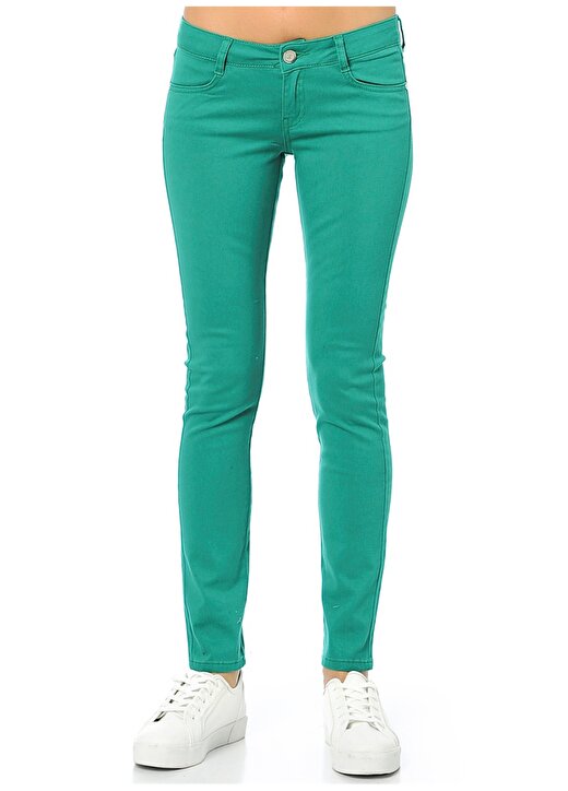 Fashion Friends Yeşil Kadın Pantolon V 4Y0299B PANTOLON 2
