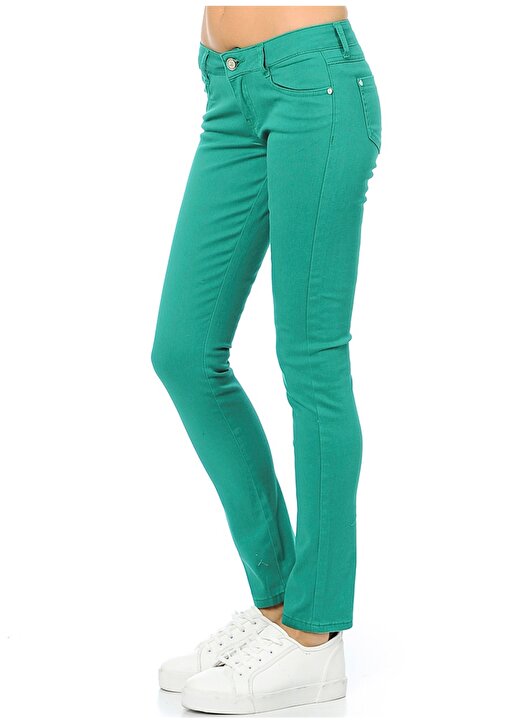 Fashion Friends Yeşil Kadın Pantolon V 4Y0299B PANTOLON 4