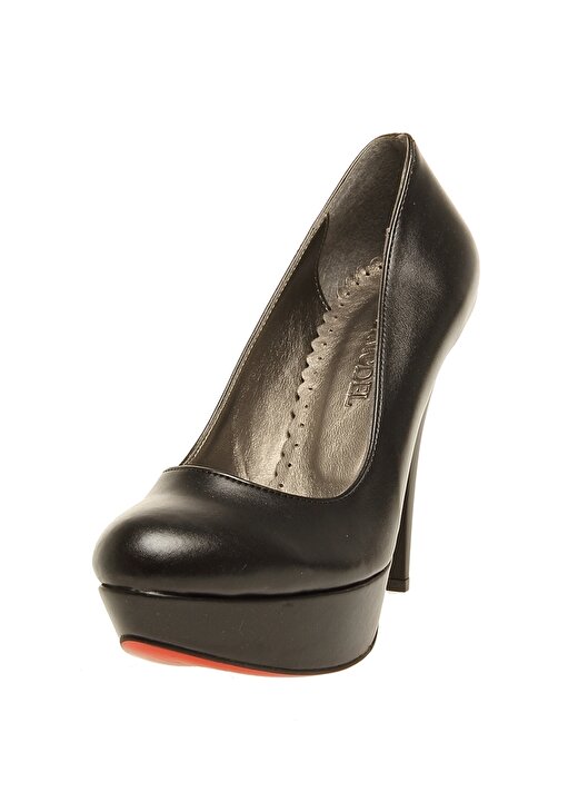 Casa Rossi Siyah Kadın Topuklu Ayakkabı 1