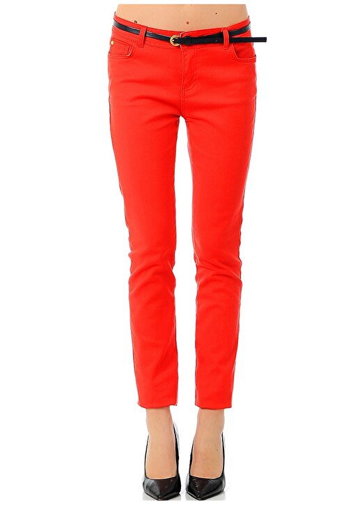 Asymmetry Kırmızı Pantolon 2