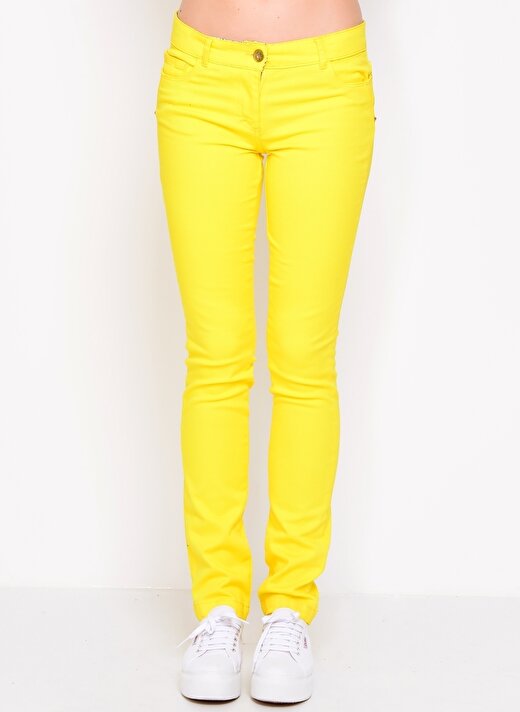 Lmn Limon Company Sarı Pantolon 3