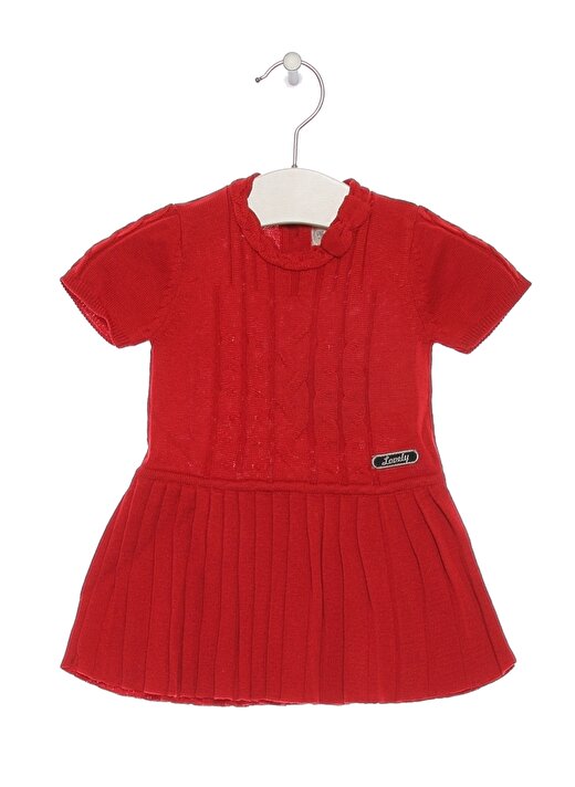 Mammaramma Kırmızı Kız Çocuk Elbise 1