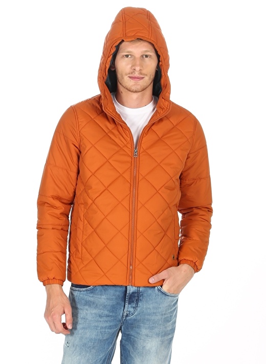 Jack & Jones Kapüşonlu Kapitone Mont 1