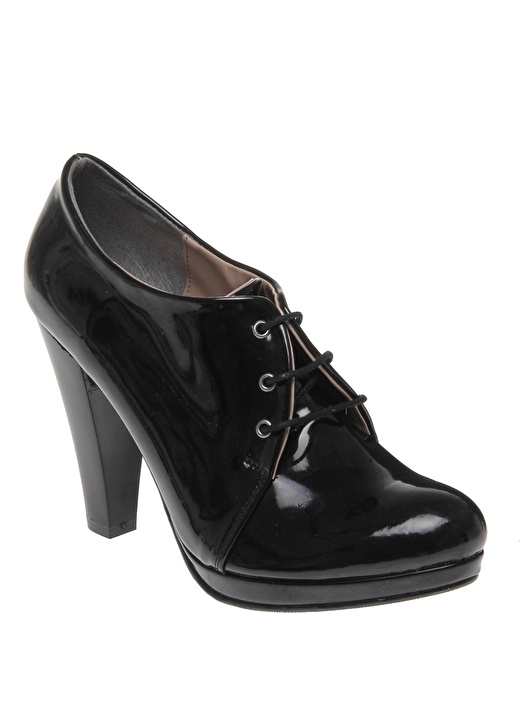 Punto Siyah Kadın Topuklu Ayakkabı 634017-01 1