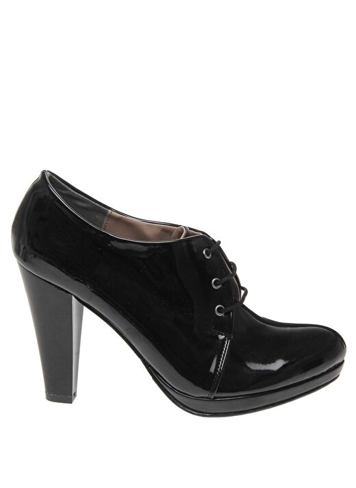 Punto Siyah Kadın Topuklu Ayakkabı 634017-01 2